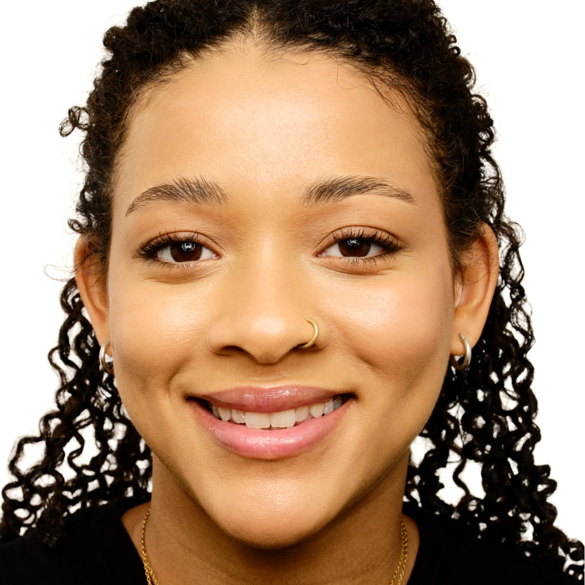 Headshot displaying Nude